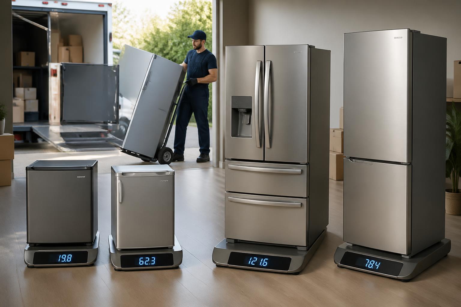 découvrez le poids moyen des différents types de frigos et apprenez comment bien préparer leur manutention lors d'un déménagement pour éviter les blessures et faciliter le transport.