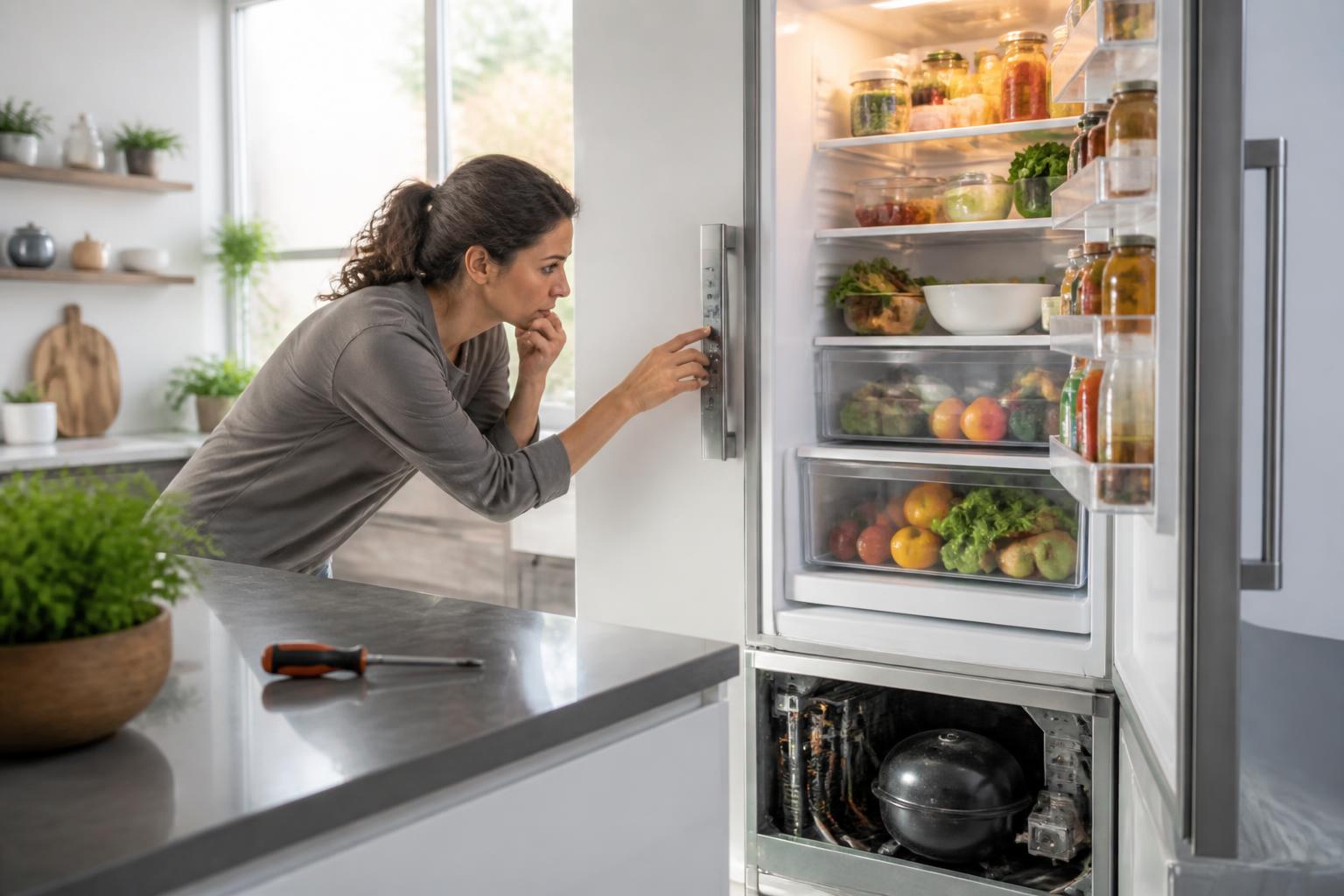 découvrez pourquoi votre frigo tourne en permanence, comment identifier si c'est une panne ou un simple réglage à ajuster, et les solutions pour y remédier rapidement.