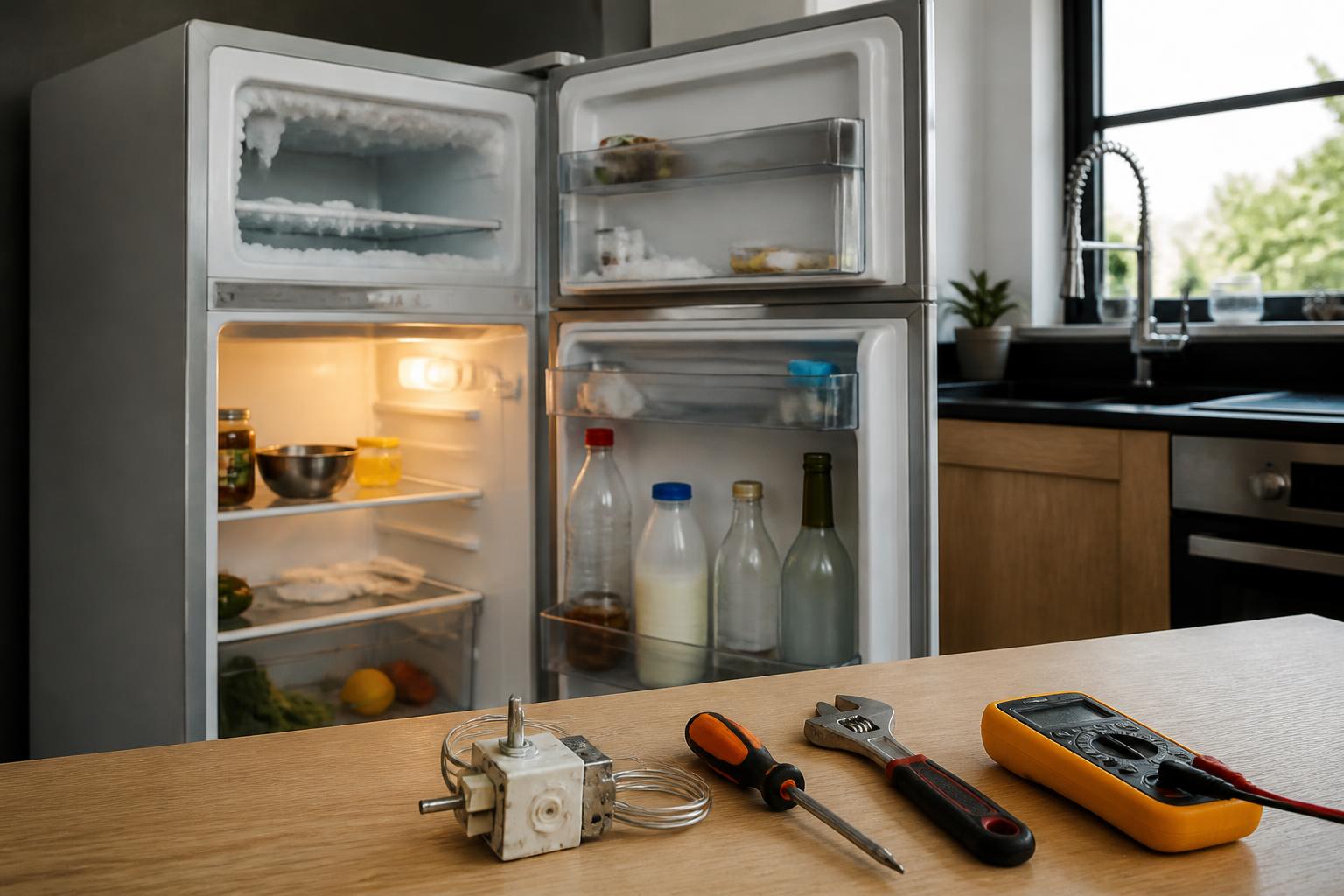 découvrez les symptômes d'un thermostat de frigo indesit en panne et apprenez comment le remplacer vous-même facilement, sans faire appel à un technicien.